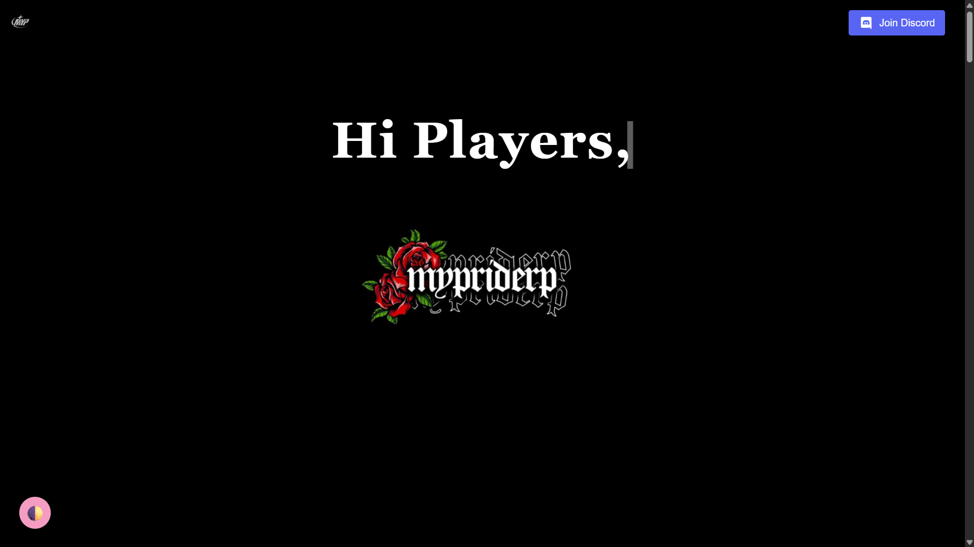 Website MyPride Project